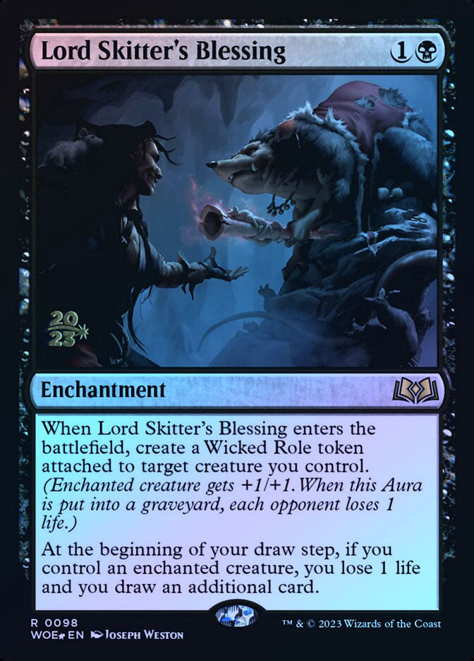 Lord Skitter's Blessing - Foil - Prerelease Promo