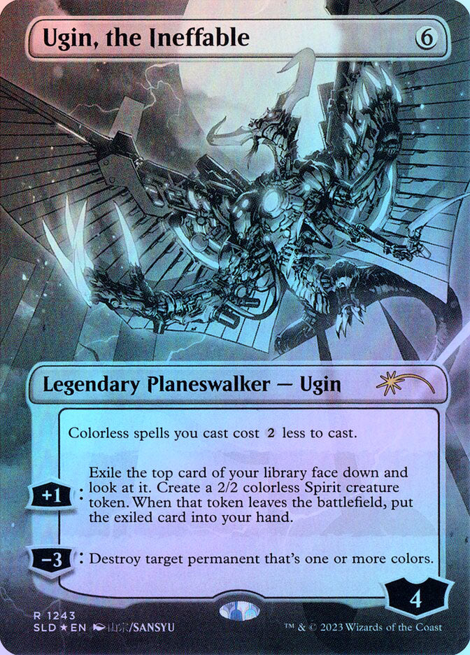 Ugin, the Ineffable (Borderless) - Foil