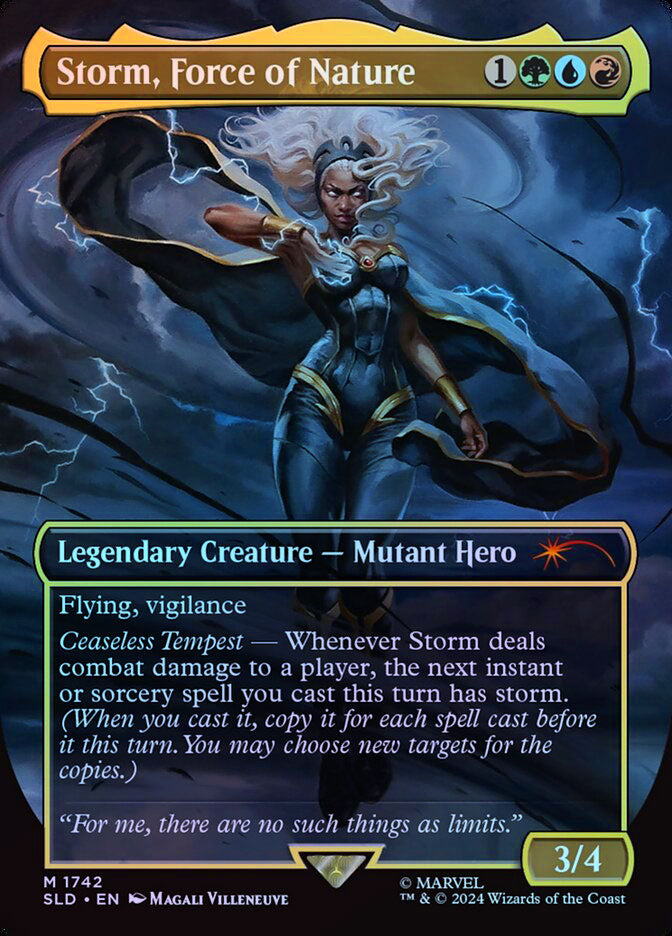 Storm, Force of Nature (Borderless) - Foil