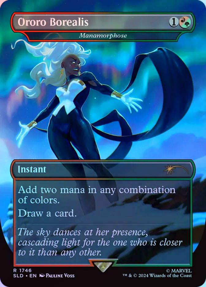 Ororo Borealis Manamorphose (Borderless) - Foil