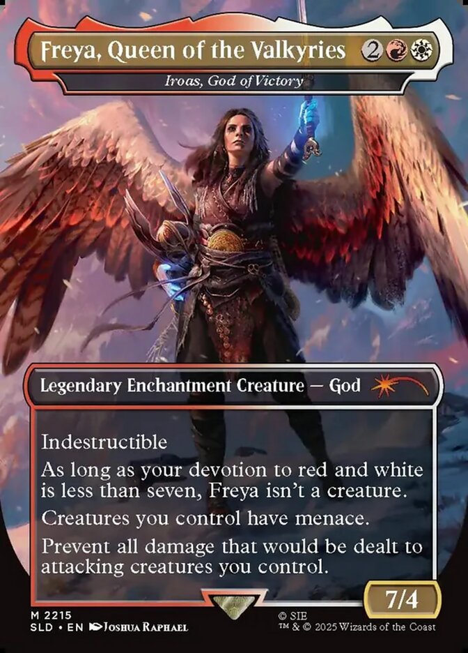 Freya, Queen of the Valkyries Iroas, God of Victory (Borderless)