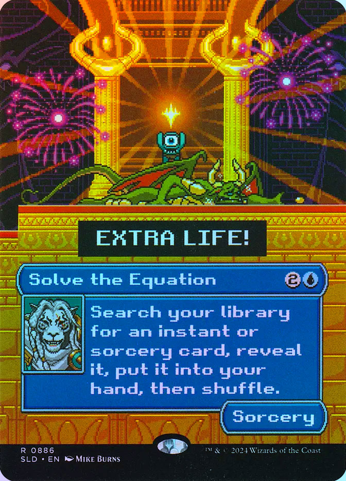 Solve the Equation (Borderless) - Foil
