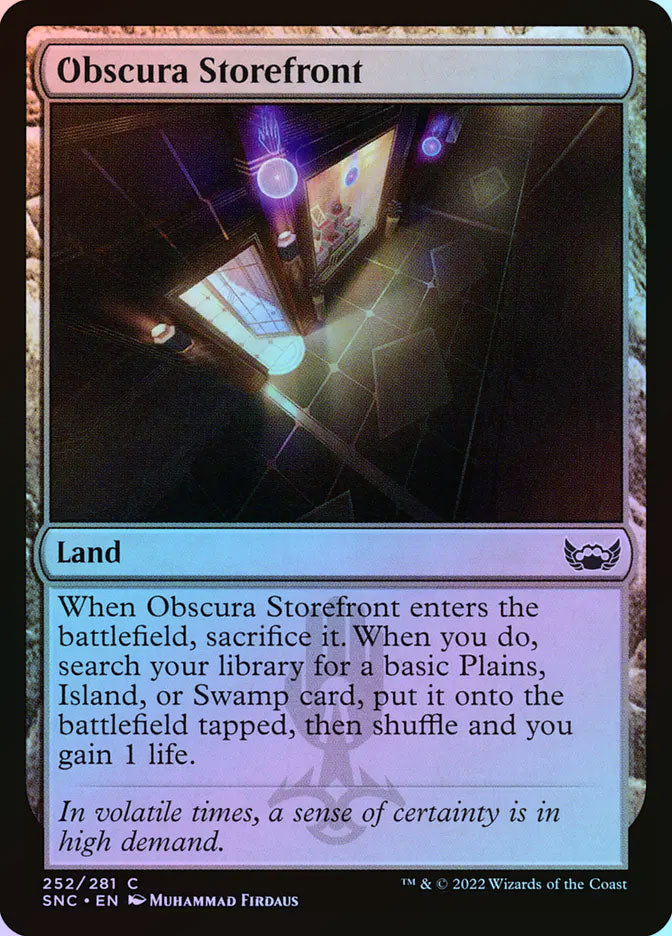 Obscura Storefront - Foil