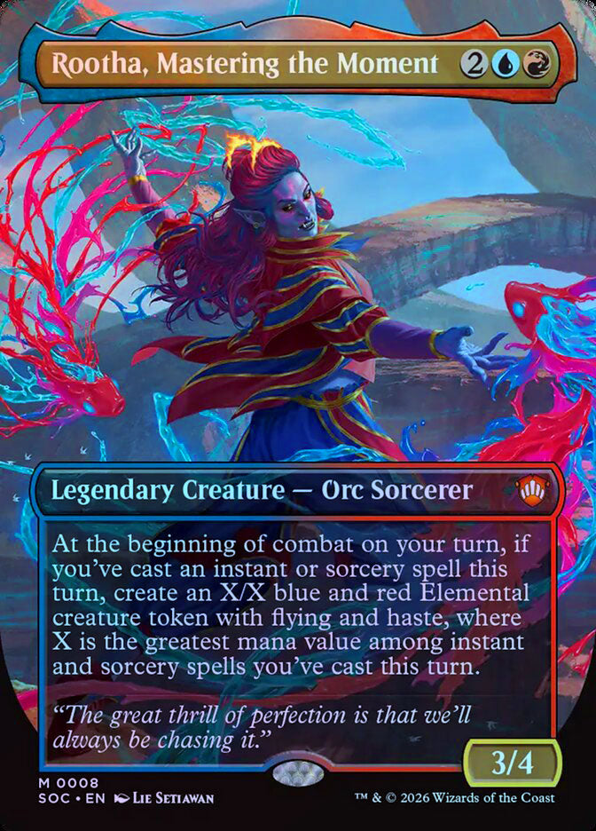 Rootha, Mastering the Moment (Borderless) - Foil