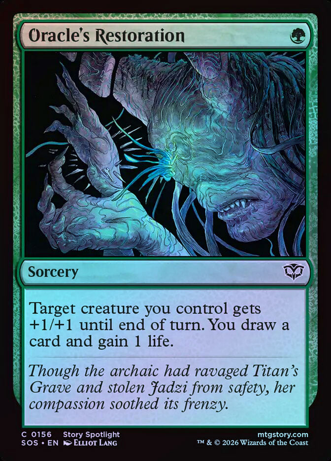 Oracle's Restoration - Foil