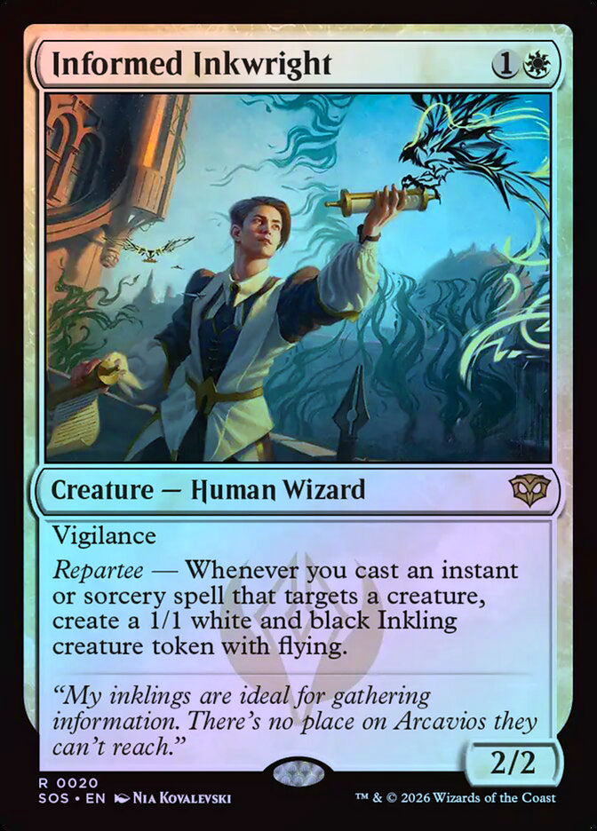 Informed Inkwright - Foil