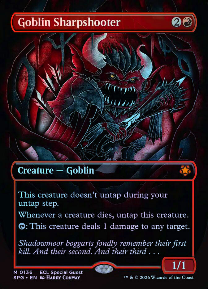 Goblin Sharpshooter (Borderless) - Foil