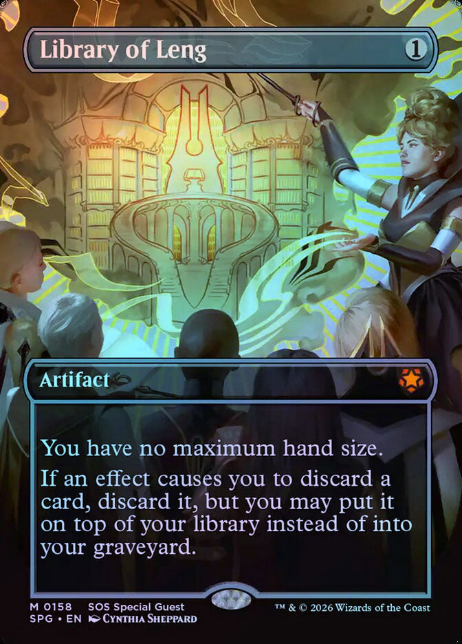 Library of Leng - Foil