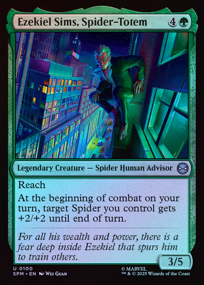 Ezekiel Sims, Spider-Totem - Foil
