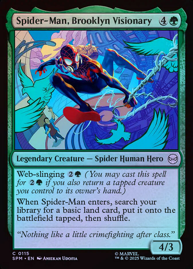 Spider-Man, Brooklyn Visionary - Foil