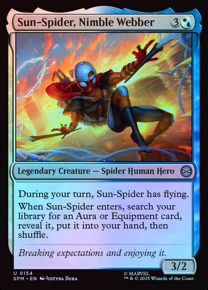 Sun-Spider, Nimble Webber - Foil