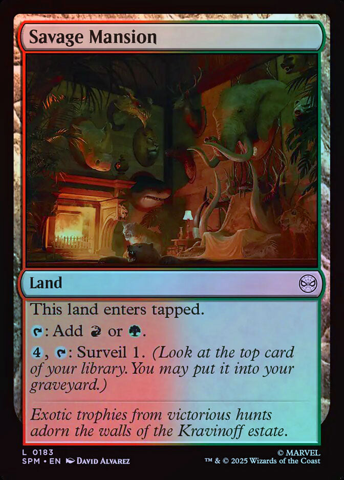 Savage Mansion - Foil