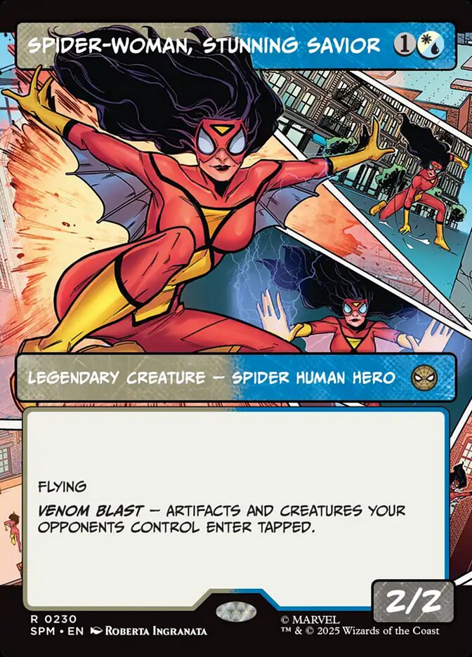 Spider-Woman, Stunning Savior (Borderless)