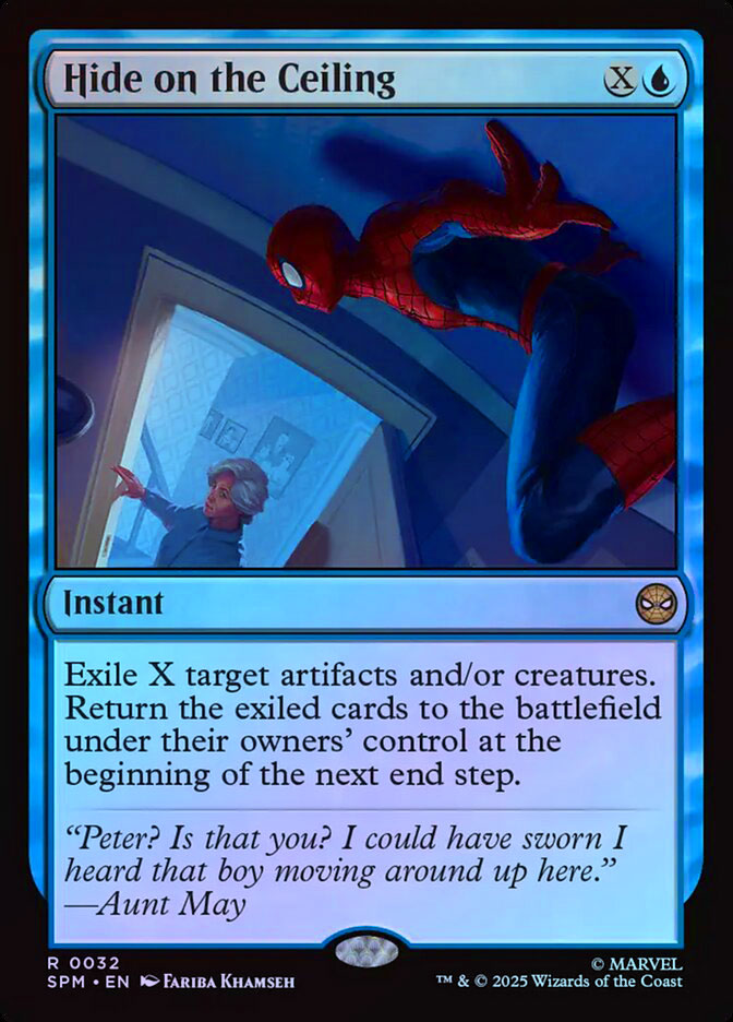 Hide on the Ceiling - Foil