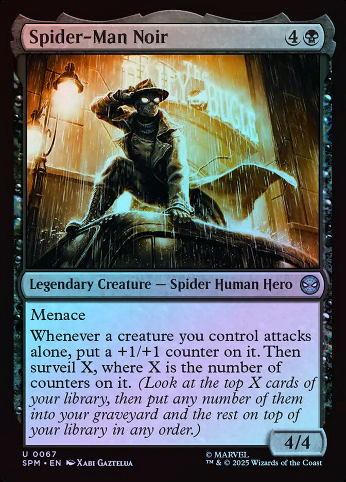 Spider-Man Noir - Foil