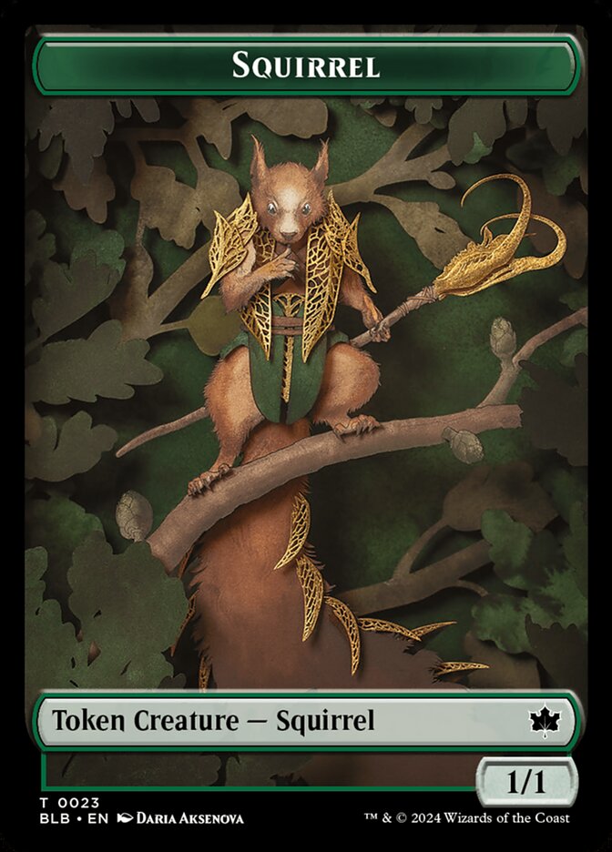 squirrel mtg cards All the Squirrels