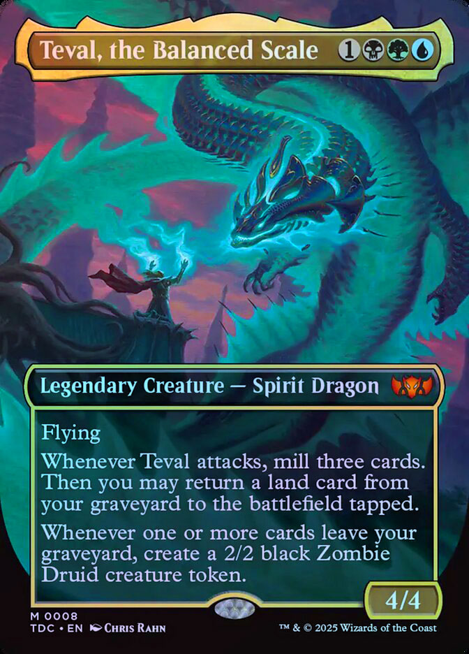 Teval, the Balanced Scale (Borderless) - Foil