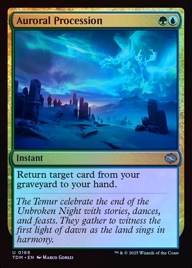 Auroral Procession - Foil