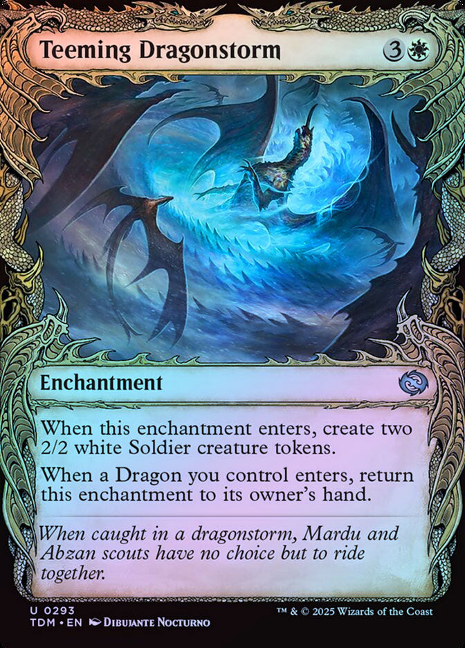 Teeming Dragonstorm (Showcase) - Foil