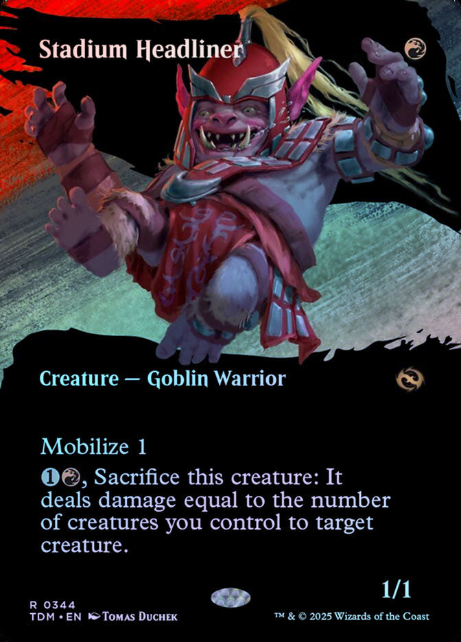 Stadium Headliner (Borderless) - Foil