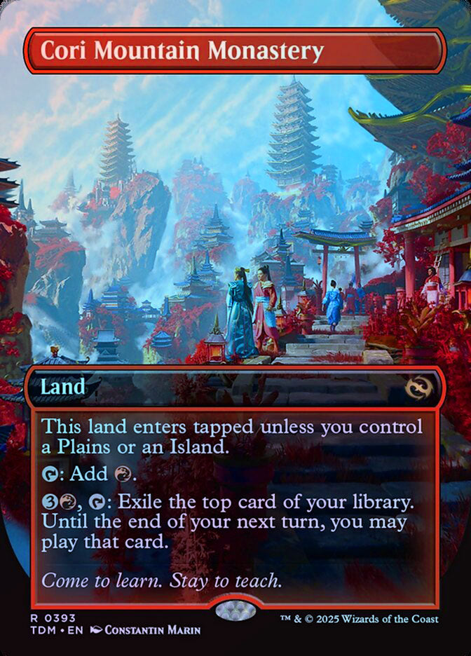 Cori Mountain Monastery (Borderless) - Foil