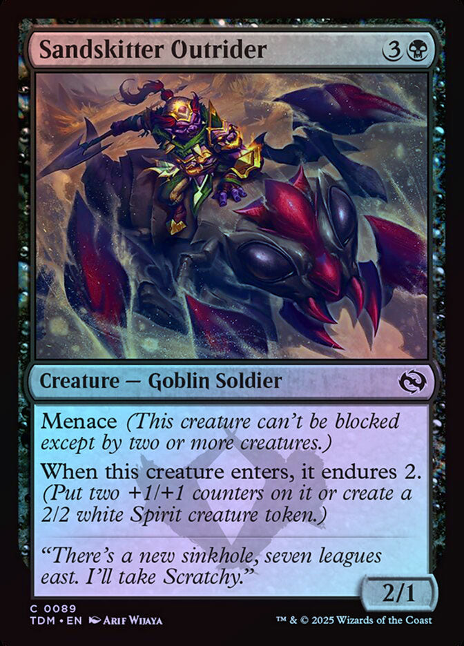 Sandskitter Outrider - Foil
