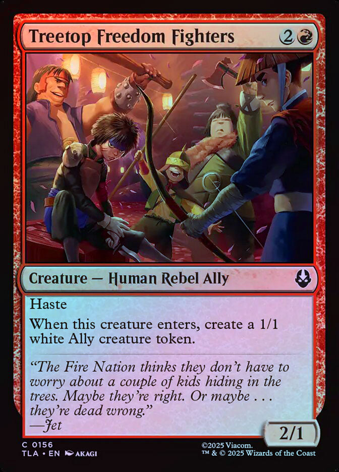 Treetop Freedom Fighters - Foil