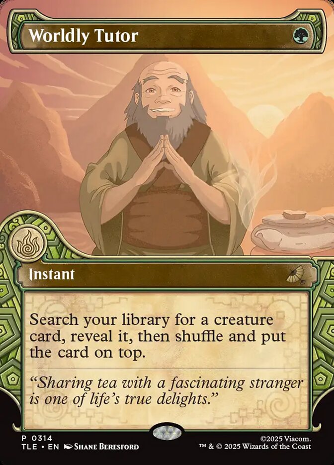 Worldly Tutor (Elemental Frame) – MTGCards.shop