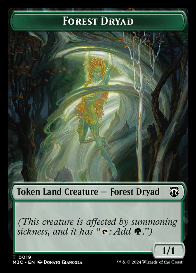 Forest Dryad Token