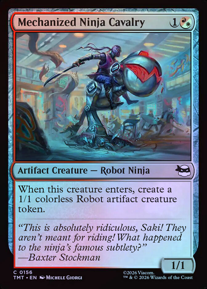 Mechanized Ninja Cavalry - Foil