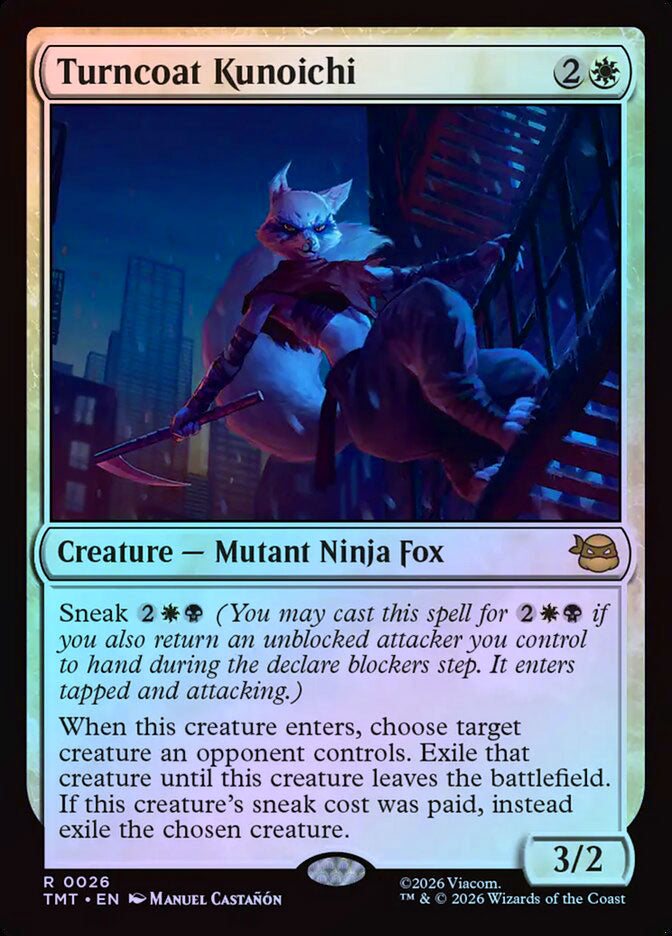 Turncoat Kunoichi - Foil