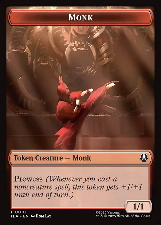 Monk (010) Double-Sided Token