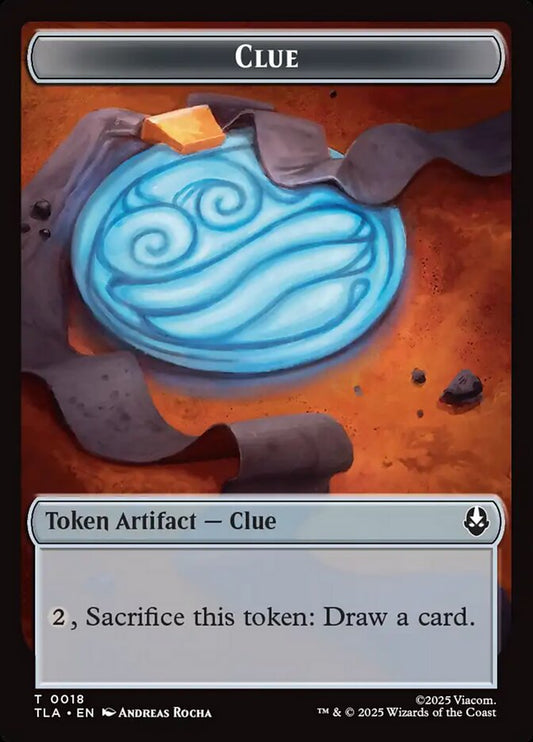 Clue (018) Double-Sided Token
