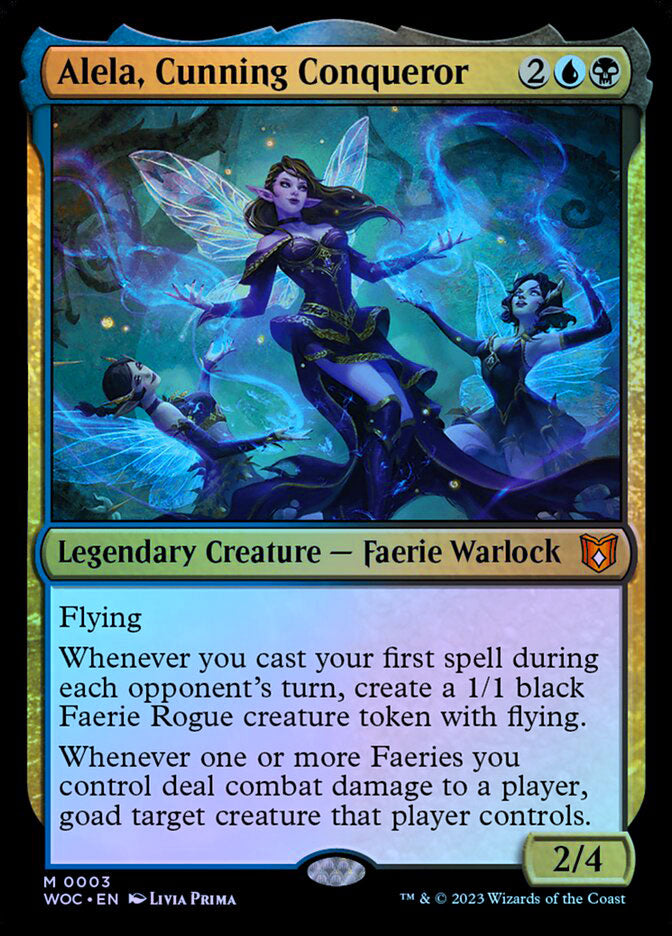 Alela, Cunning Conqueror - Foil
