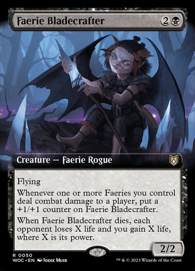 Faerie Bladecrafter (Extended Art)
