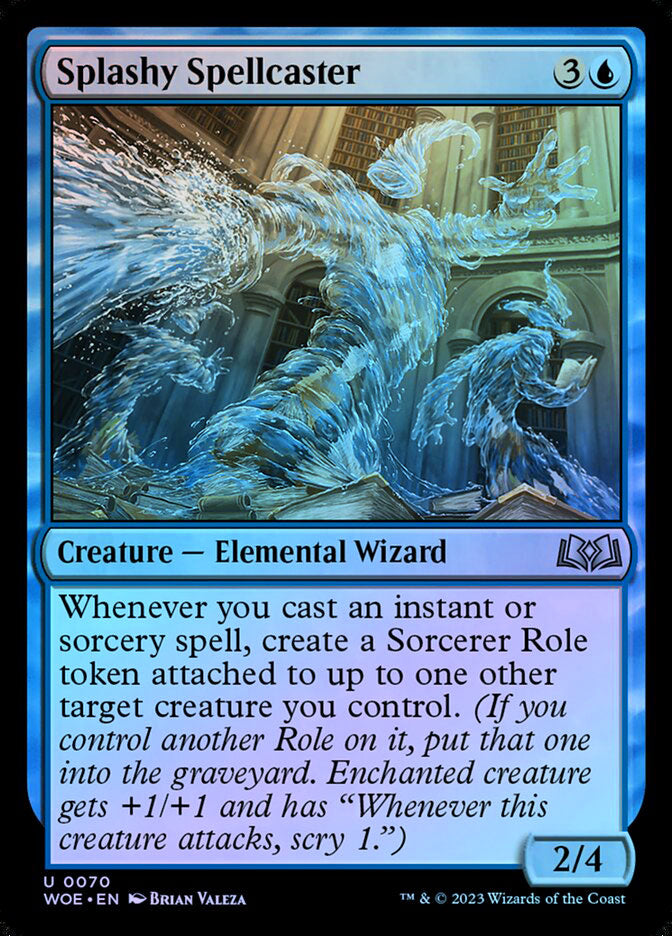 Splashy Spellcaster - Foil