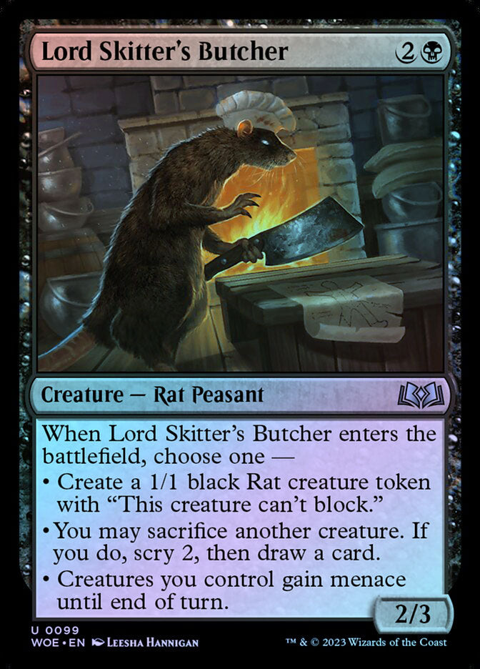 Lord Skitter's Butcher - Foil