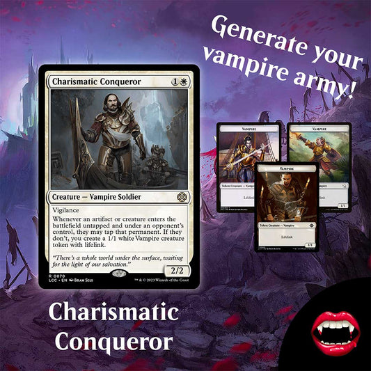 Charismatic Conqueror and a vampire army