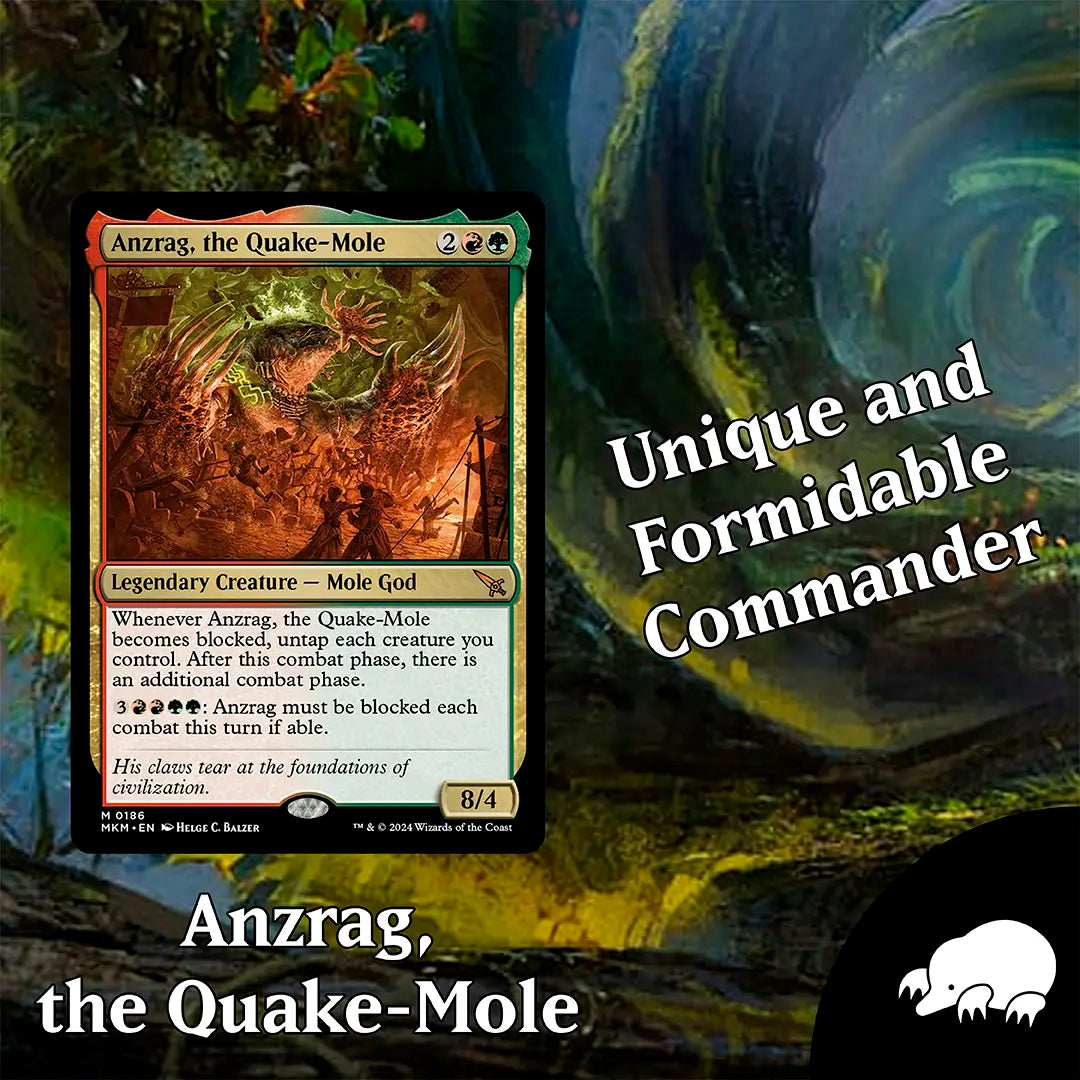 Anzrag, the Quake-Mole: Tunneling Through Wealth – Magic: The Gathering ...