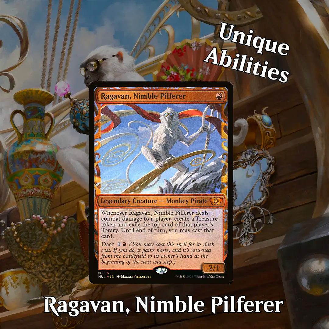 Mtg Ragvan Ragavan, Nimble Pilferer, the perfect Monkey for your Pirate or Red ag ...