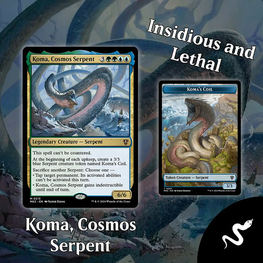 MTG Koma, Cosmos Serpent - Koma's Coil