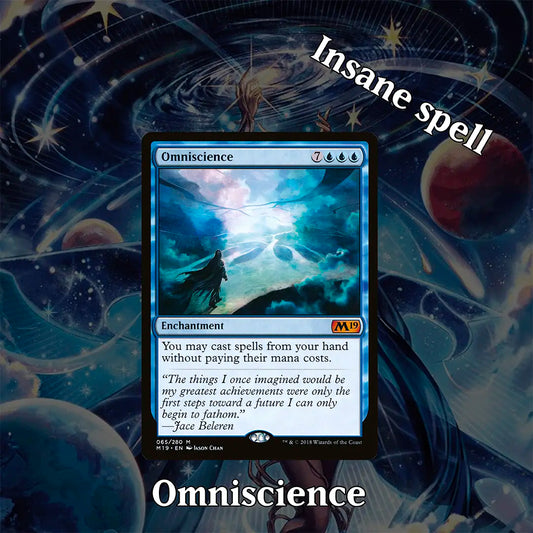 MTG Omniscience insane spell