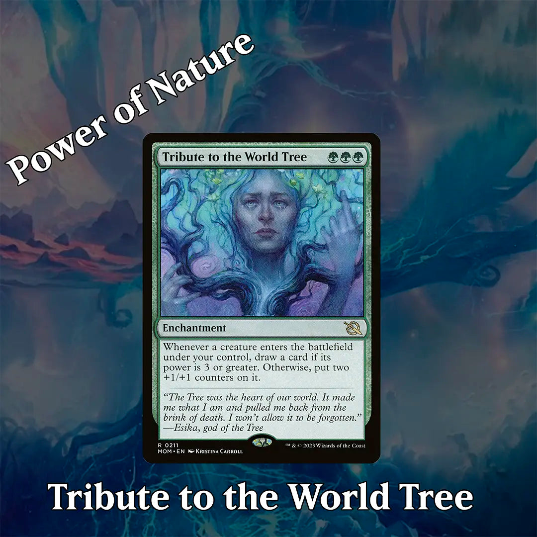 Mtg Tree Tribute to the World Tree: Harnessing the Power of Nature – MTGCards.shop