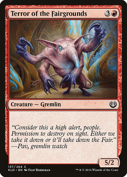 Terror of the Fairgrounds - Kaladesh