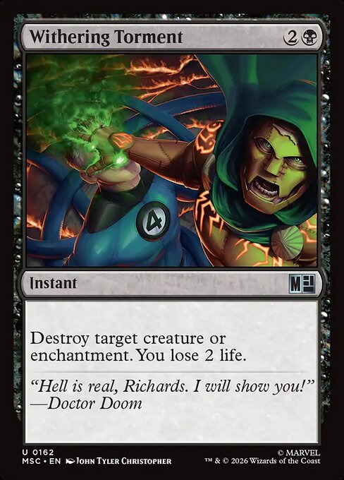 Withering Torment - Marvel Super Heroes Commander