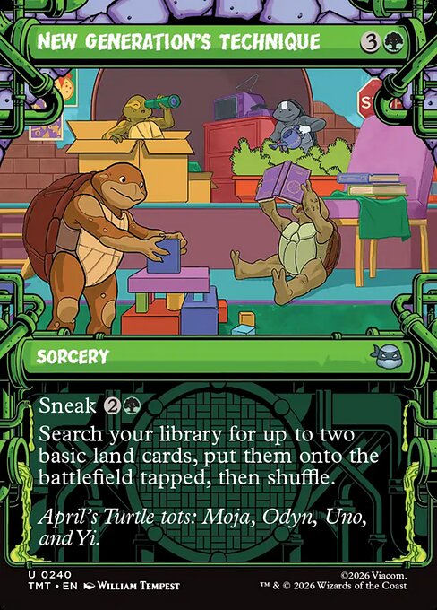 New Generation's Technique (Sewer Frame)