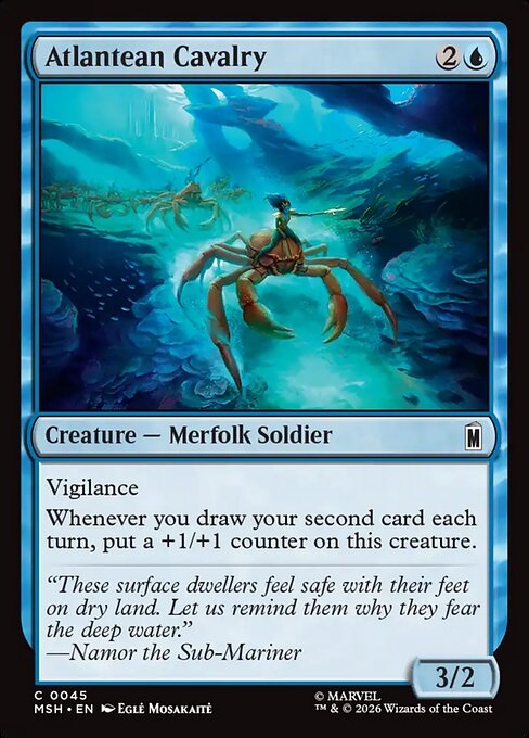 Atlantean Cavalry - Marvel Super Heroes