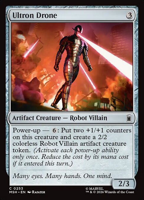 Ultron Drone - Marvel Super Heroes