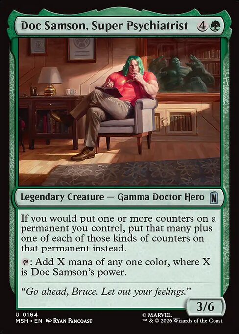Doc Samson, Super Psychiatrist - Marvel Super Heroes