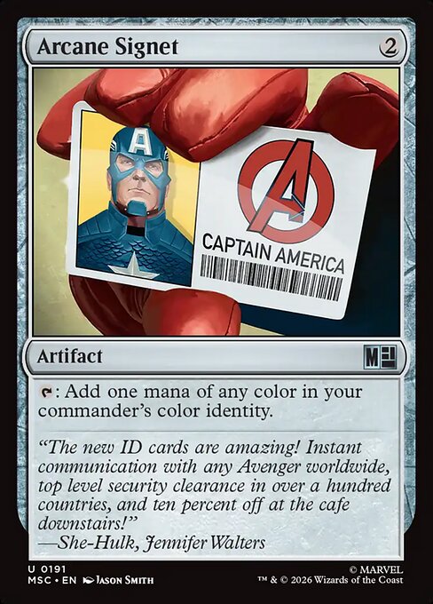 Arcane Signet - Marvel Super Heroes Commander